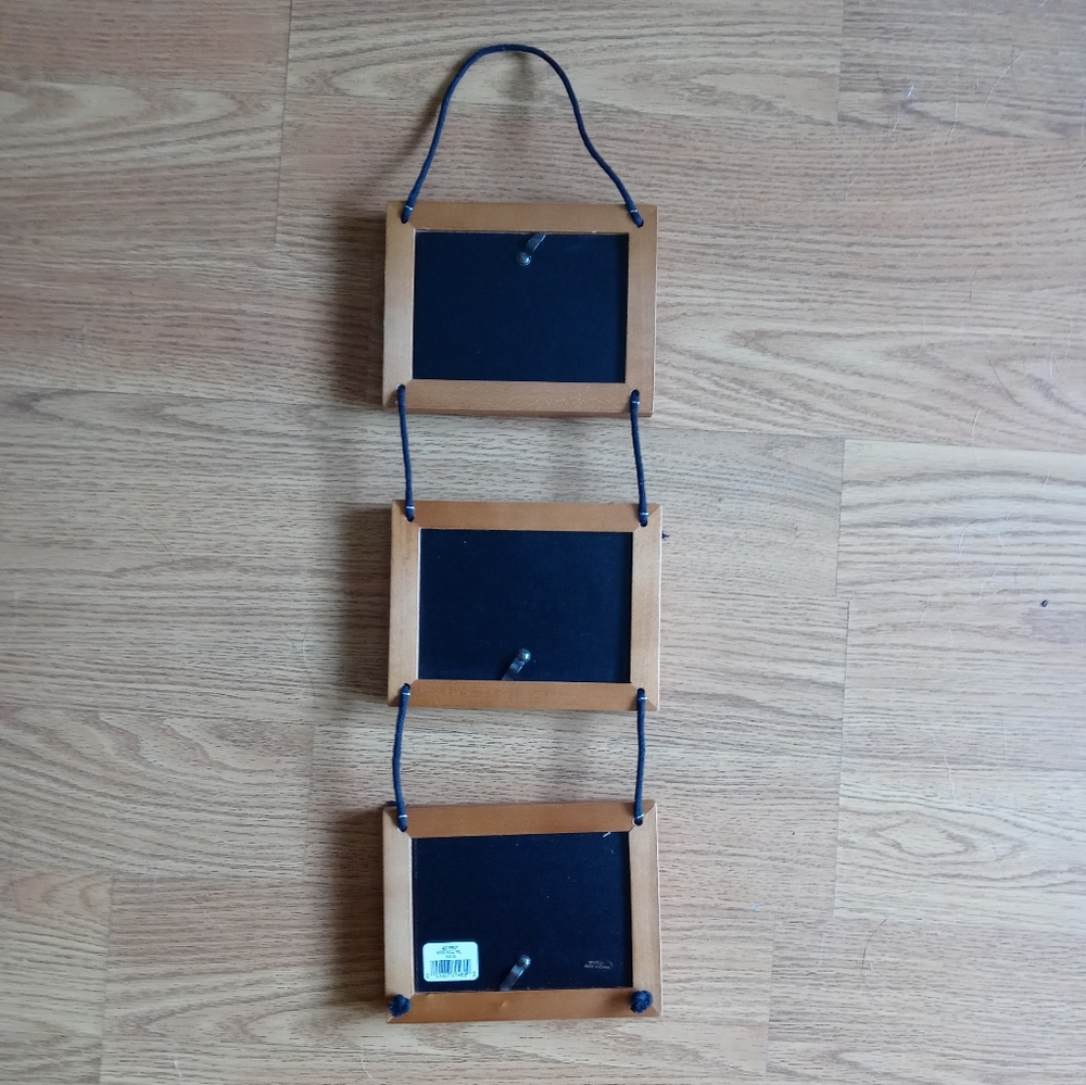 Fetco triple wood hanging picture frames - Picture 2 of 3